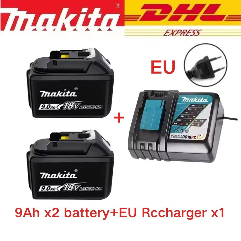 Furadeira/Parafusadeira de impacto elétrica sem fio, recarregável, sem escovas, Makita DDF487 original nova?