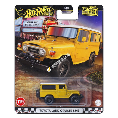 Mattel Hot Wheels Premium Boulevard Série 2022 1/64 Boulevard Land Rover Defender Carrinhos Colecionáveis Veículo Diecast