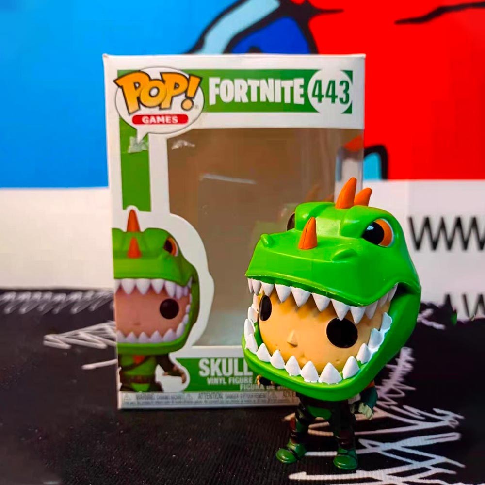 Funko Pop Fortnite Boneco Brite Bomber Modelo Moonwalker Rex Enfeites Dark Vanguard Boneca Raptor Brinquedo Colecionável Presente
