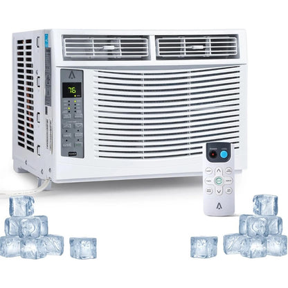 Ar Condicionado de Janela 6.000 BTUs AC de Janela Resfria até 23 m² c/Controle Wi-fi e Modos 4 EM 1 Resfriar Desumidificar Ventilar e Automático