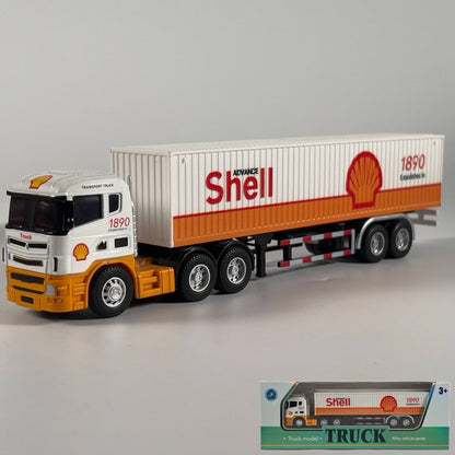 Caminhão Scania Contêiner 1:64 Caminhão Contêiner Americano Liga de Metal Diecast Modelo de Carro Veículos em Miniatura Colecionáveis Hobby Presente