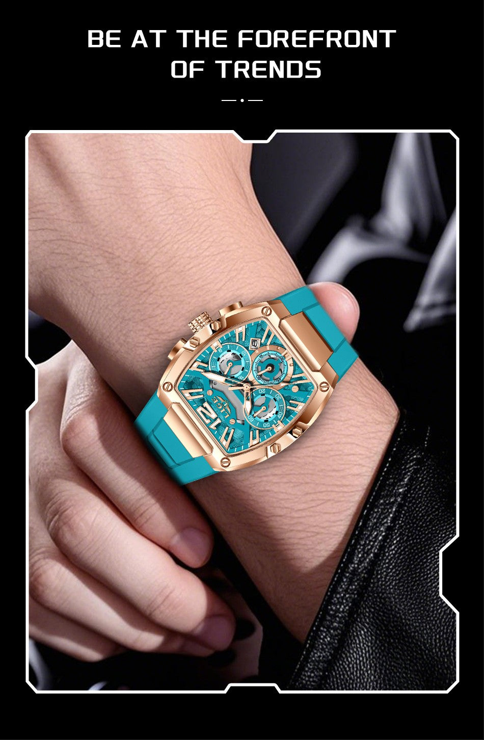 LIGE Men Watch Fashion Top Brand Luxury Silicone Military Watch Men Casual Sports Waterproof Date Quartz Wristwatches For Men