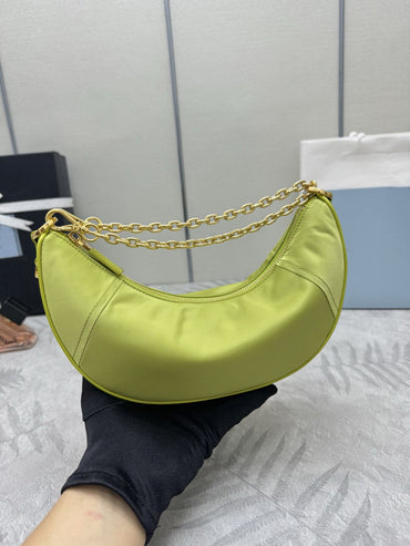 2025 Ladies Luxury High Quality Famous Brand Bag New Designer Genuine  Gold Chain  Leather Handbags  Outdoor Shopping Handbag