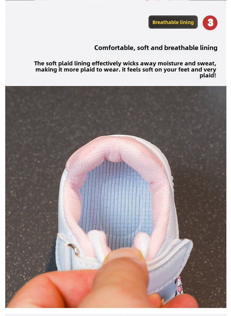 Sanrio children's sneakers girls boys shoes Casual basketball Kid Running Fashion Sports 1 and 5 year old girls Shoes Gift