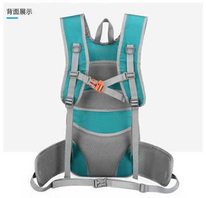 Outdoor mountaineering and cycling travel backpack, multifunctional waterproof nylon bag, suitable for men and women