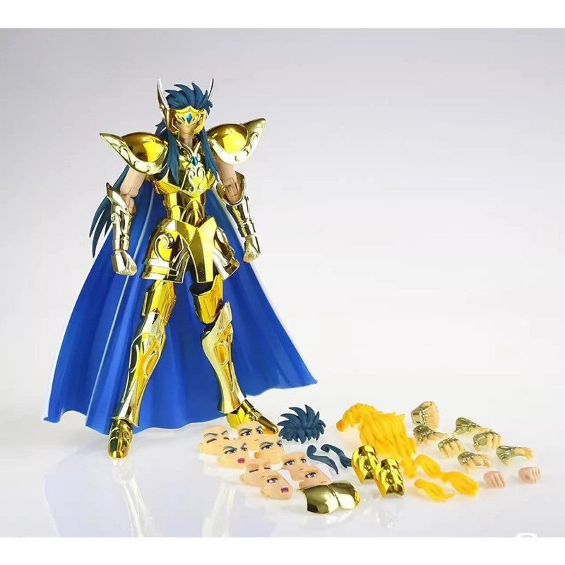 EM ESTOQUE CS Modelo Saint Seiya Myth Cloth EX Sagitário Aiolos/Capricórnio Shura/Gêmeos Saga/Libra Dohko Boneco de Ação