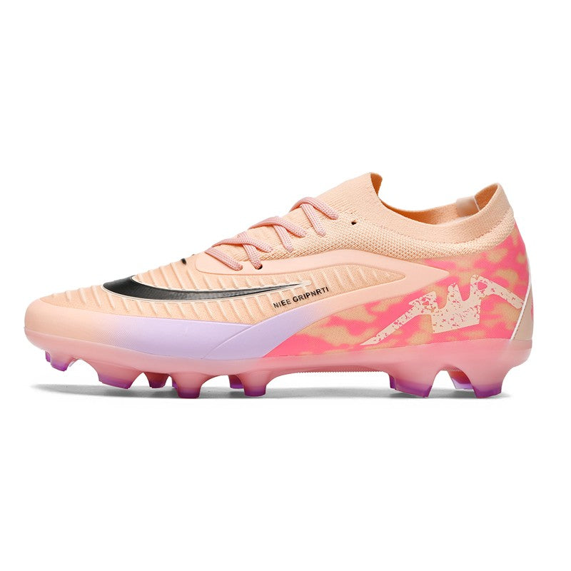 New Men Football Shoes High Quality Fast Soccer Shoes Society Cleats Professional Football Field Boots FG Sneaker Low Cut