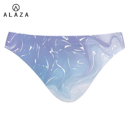 Man's Swimming Briefs Low Waist Swimwear drop With Push-up Pad Sexy Shorts Trunks Boxers Marble print Men's Swim For Old buyer