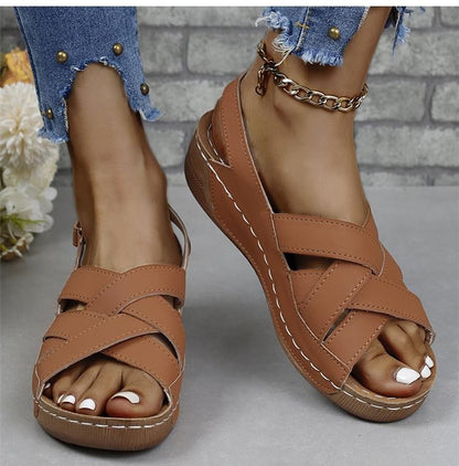 Women Sandals Shoes Summer Beach Shoes Woman Party Sandals For Women Wedge Ladies Shoes Non-Slip Footwear Women Sandal Female