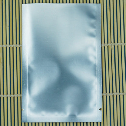 100pcs One Side Clear Laser Shiny Aluminum Foil Zip Lock Bags  Reflective Holographic Self-sealing Pouch for Fashion Accessories