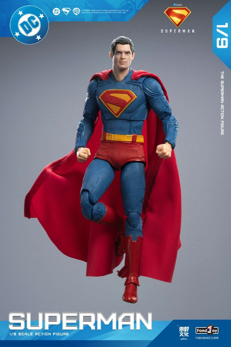Fondjoy Novo Superman Lex Luthor 1/9 Boneco de Ação Versão Filme DC Novo Boneco Superman de Gunn Enfeites para Brinquedos e Presentes para Meninos