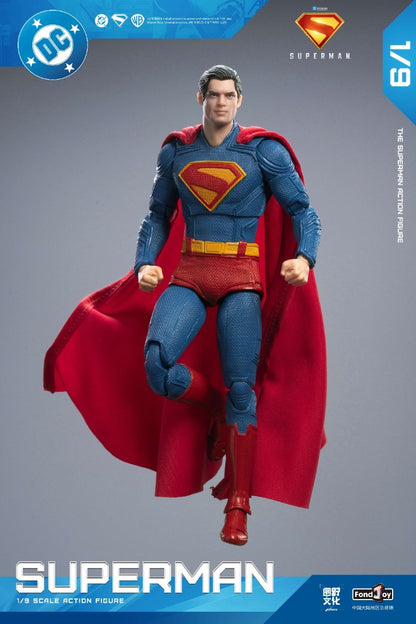 Fondjoy Novo Superman Lex Luthor 1/9 Boneco de Ação Versão Filme DC Novo Boneco Superman de Gunn Enfeites para Brinquedos e Presentes para Meninos