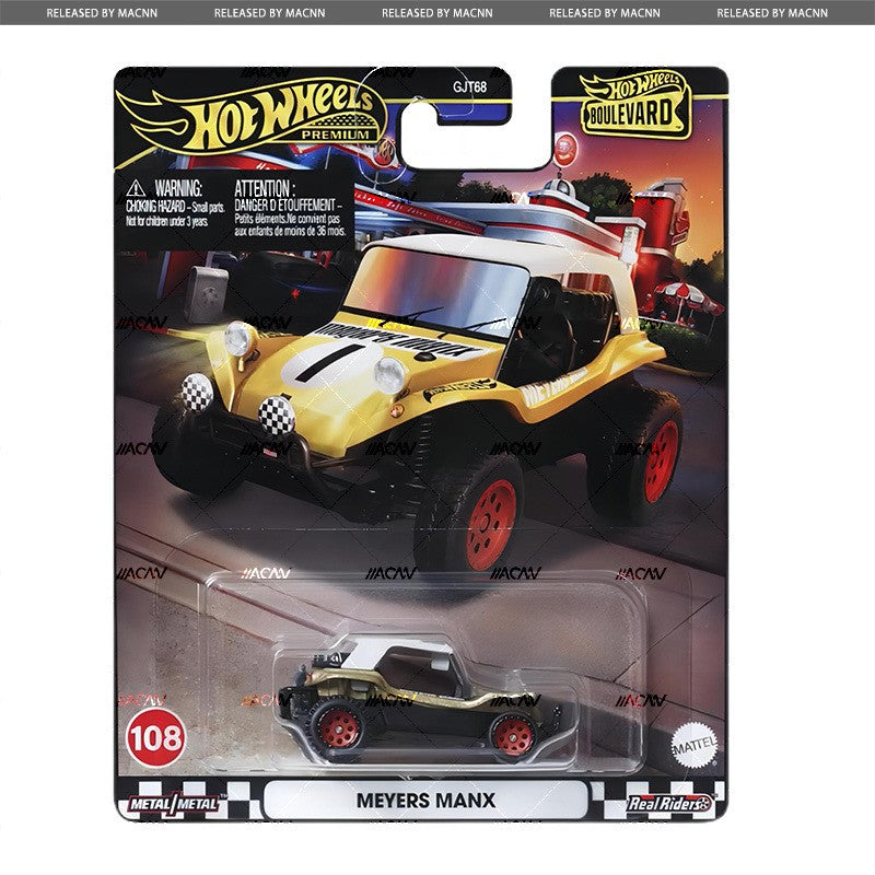 Mattel Hot Wheels Premium Boulevard Série 2022 1/64 Boulevard Land Rover Defender Carrinhos Colecionáveis Veículo Diecast