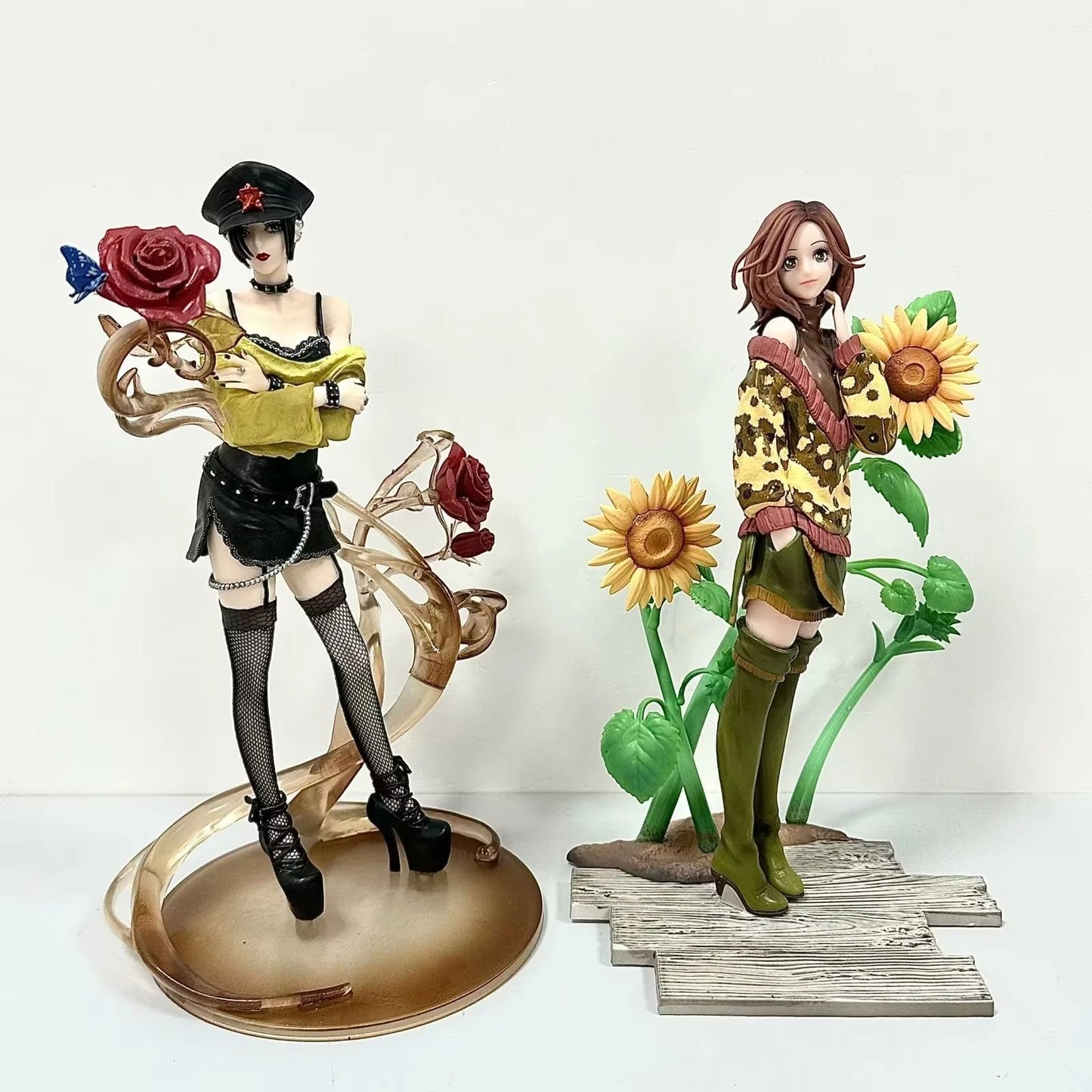 Nana Olhos de Gato Rainha Figura de Ação Colecionável Artesanal Oosaki Komatsu Aba Bazi Modelo de Brinquedo para Colecionadores Ornamento Chamativo