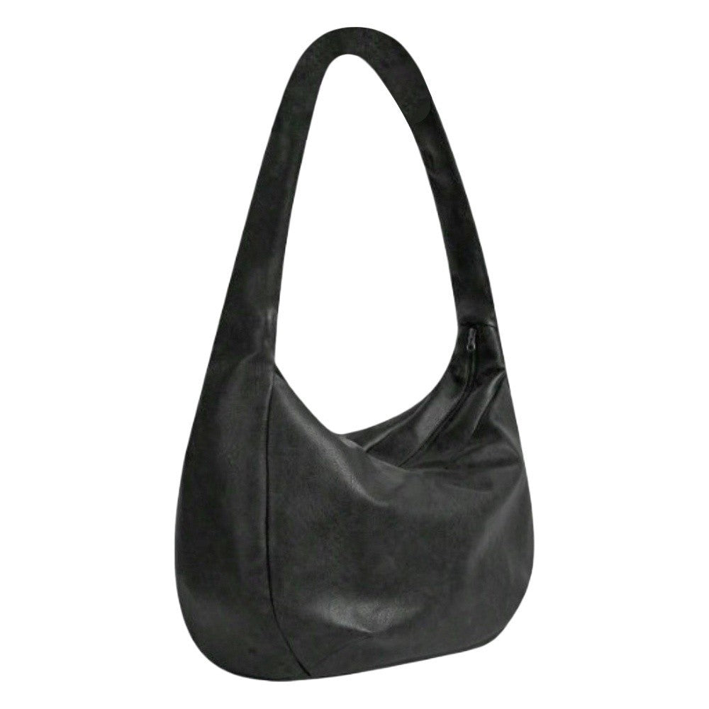 Vintage Style Men's Crossbody Bag?? Large Capacity ??Large Size?? Messenger Bag PU Leather Pleated Tote Bag?? Daily Use??