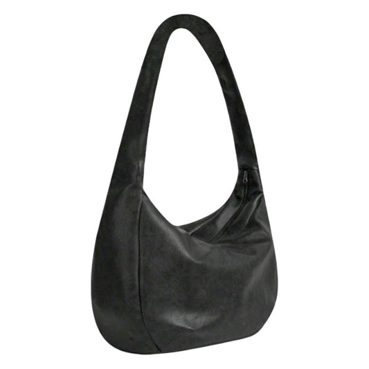 Vintage Style Men's Crossbody Bag?? Large Capacity ??Large Size?? Messenger Bag PU Leather Pleated Tote Bag?? Daily Use??