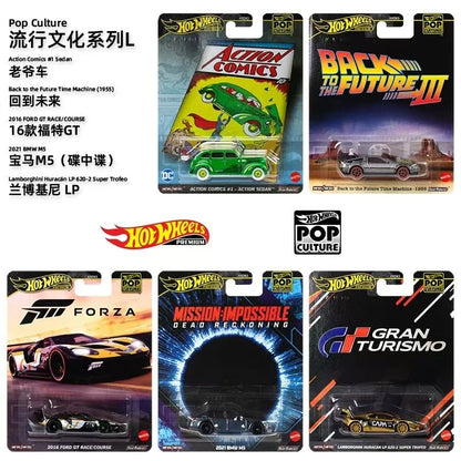 2026 Mattel New Original Hot Wheels Hxd63 Entertainment Culture Series Nissan Gtr Godzilla Stranger Things Bmw Lincoln Alloy Car Model Die-Cast Model Boy Toy Holiday Birthday Gift