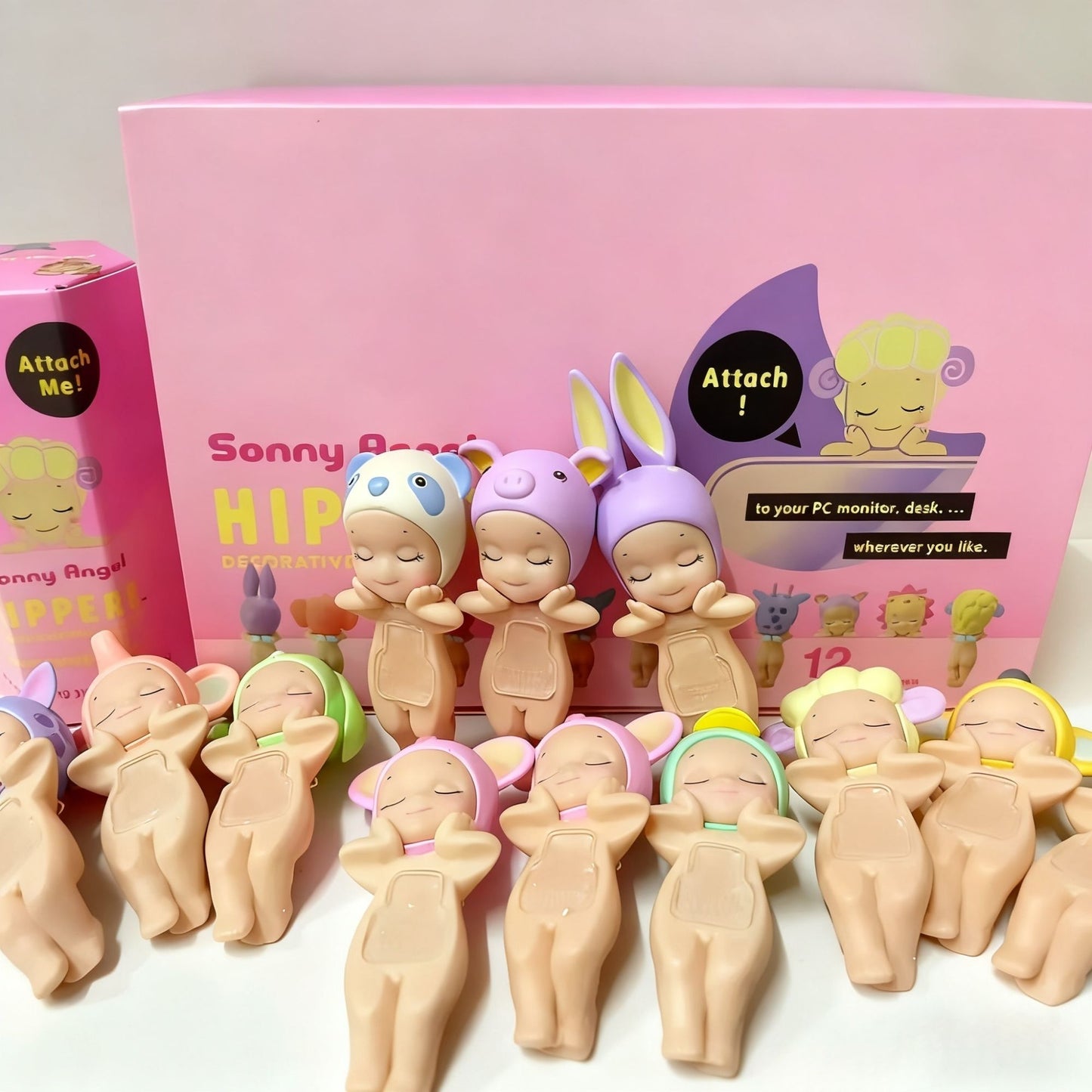 Hot S Angel Blind Box Sonho Fofo Angel Hippers Série Mistério Caixa Minifigura Enfeite Boneca Presente de Natal para Crianças