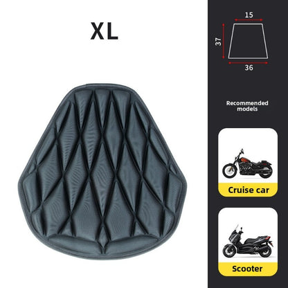Capa de Assento para Motocicleta 3D Conforto Air Seat Capa de Almofada EVA Impermeável UV Resistente ao Calor Universal para e-bike scooter motocicleta