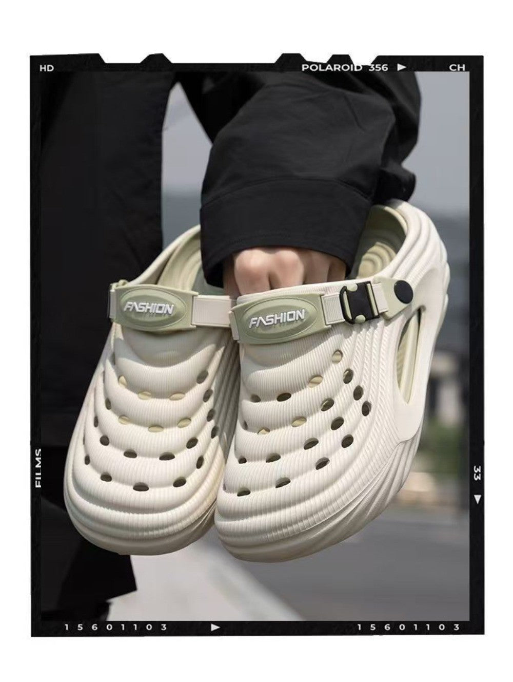 Summer New Trendy Soft Top Casual Men's Cool Slippers Versatile Fashion Two Wear Baotou Shoes