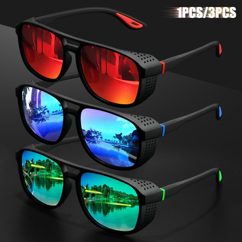1PC/3PC sport polarized sunglasses, windproof design, suitable for outdoor cycling and running - lightweight UV400
