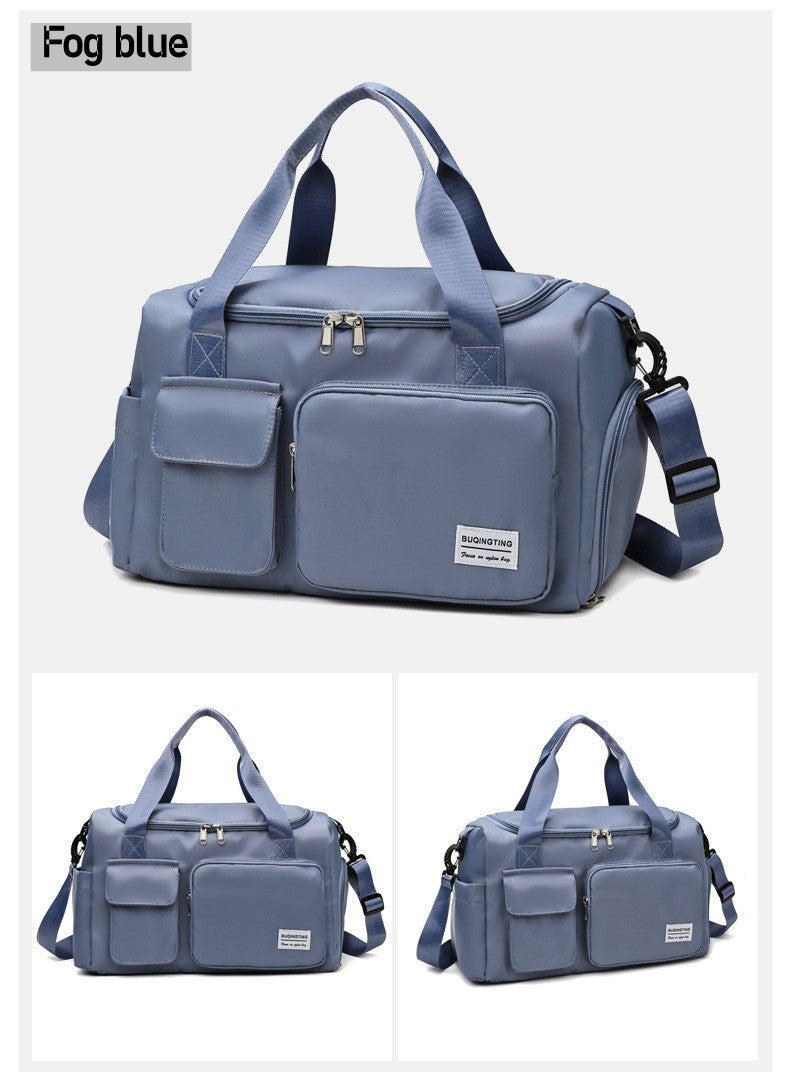 Womne's Travel Bags Handbags Gym Shoulder Bags Oxford Fitness Camping Trekking Bags Hiking Waterproof Outdoor Crossbody Bag