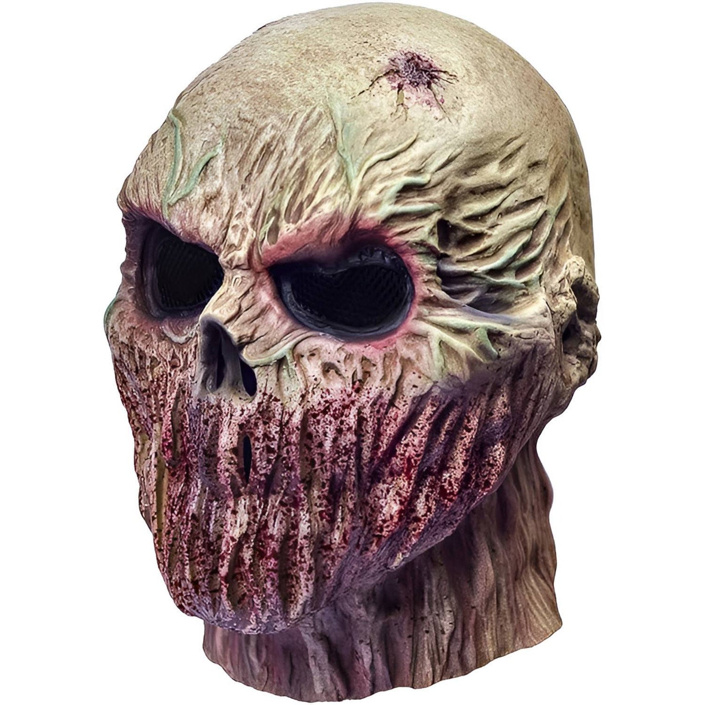 Scary Skull Zombie Mask Cosplay Realistic Horror Bloody Vampire Skeleton Party Latex Helmet Halloween Party Costume Props