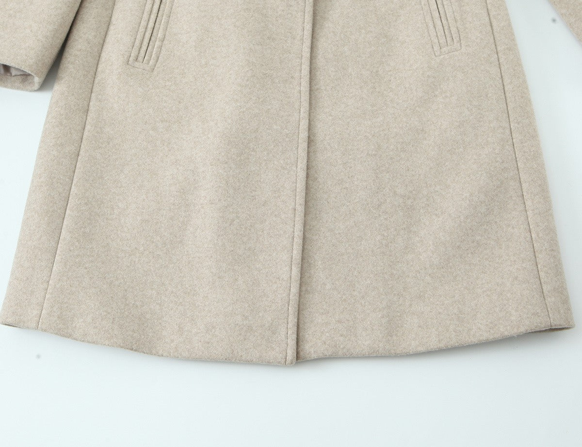 2025 autumn new women's casual fashion simple temperament elegant loose soft padded shoulder coat jacket