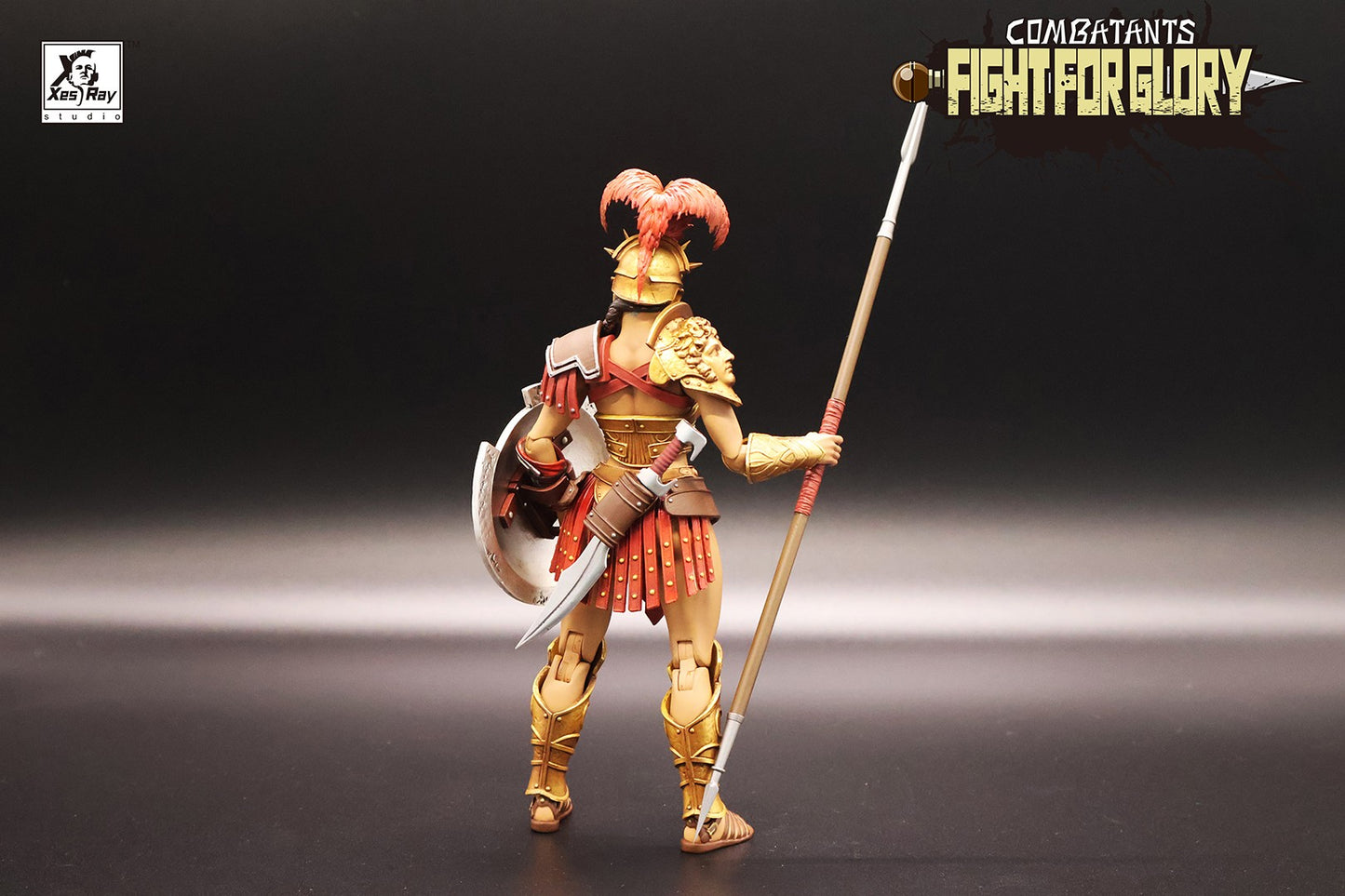 [Pré-Venda] XesRay Fight For Glory 1/12 Action Figure Combatants Wave 6 Cassia Berenice Medocus o Trácio Modelo de Anime Para Presente