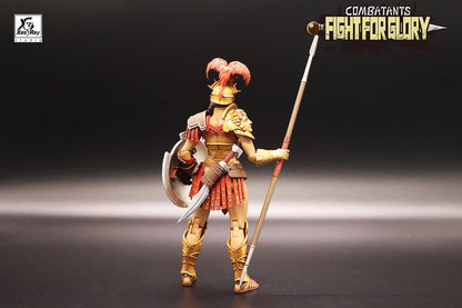 [Pré-Venda] XesRay Fight For Glory 1/12 Action Figure Combatants Wave 6 Cassia Berenice Medocus o Trácio Modelo de Anime Para Presente