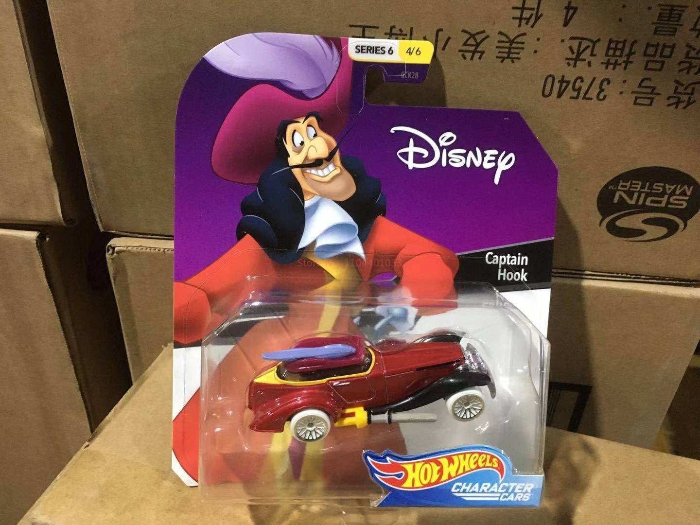 Em Estoque Hot Wheels Disney Série 6 1/64 Pluto Anna Olaf Pumbaa Wall Elsa Bela Baymax Brinquedo Carro Colecionável Veículo Diecast Presente