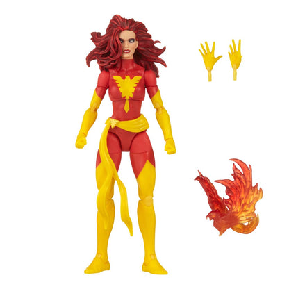 Boneco de Ação Marvel Legends Retro Wolverine Espiral Avalanche Longshot Dark Phoenix Multiple Man 6"