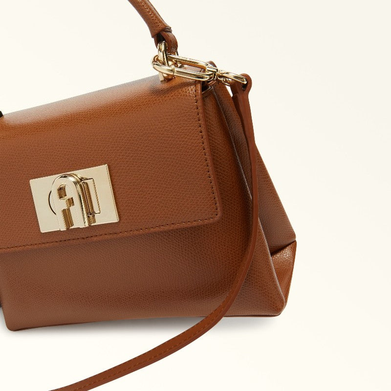 Best Seller 1927 Top Handle Mini Highest Quality Textured Leather Arch Turnlock Closure Shoulder Bag Luxury Brand Crossbody Bag