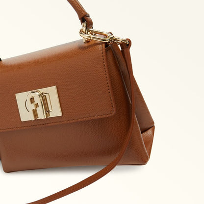 Best Seller 1927 Top Handle Mini Highest Quality Textured Leather Arch Turnlock Closure Shoulder Bag Luxury Brand Crossbody Bag