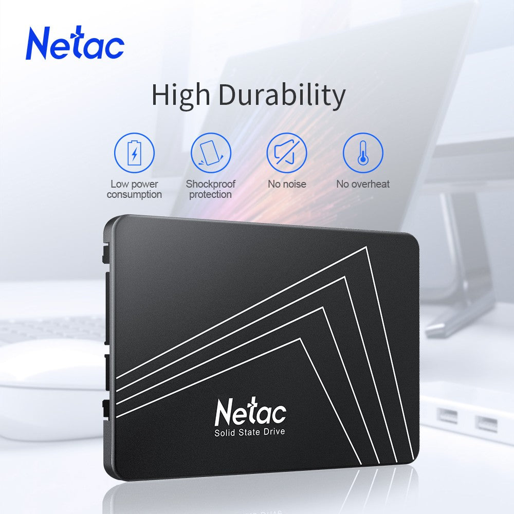 Netac SSD 240 GB 2.5 HDD SSD SATAIII SSD 1TB 256GB 480GB 512GB 960GB 2TB Unidade de Estado Sólido Interna Para PC