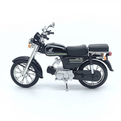 Brinquedo de carro de liga de metal para crianças, modelo de motocicleta, peça de exibição, presente para meninos, veículo de simulação realista, colecionável