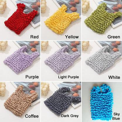 Fold Pleated Storage Bag Magic Expansion Bubble Elastic Paddy Bag Mini Bag Large Capacity Shopping Bag Flexible Stretch Bags