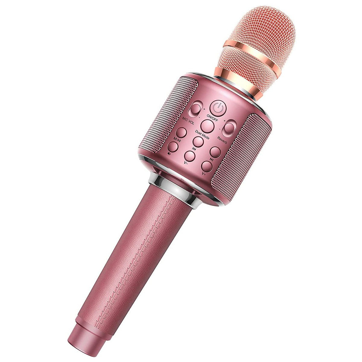 Microfone de Karaokê Sem Fio Bluetooth Portátil para Canto com Dueto/Gravação/Reprodução/Reverb Presente para Adulto/Criança para KTV em Casa