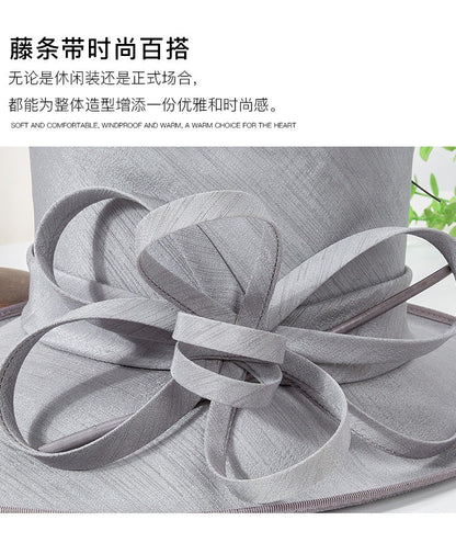 Moda Luxo Moda Pena Chapéu Chá Igreja Elegante Fotografia Cartola Feminina Banquete Fascinator Chapéus Formais de Casamento