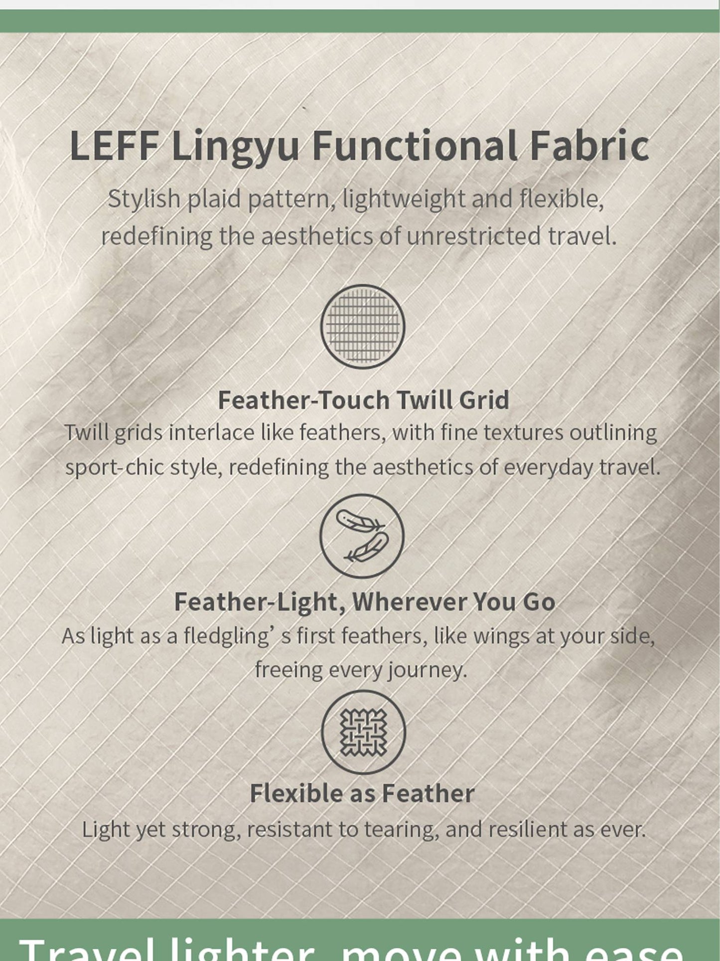 LEFF New Fashion Backpack For Women High Quality Outdoor Travel Waterproof Backpacks Laptop Commuting Bag High End Female Bags