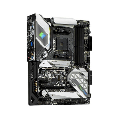 ASRock B550 Steel Legend Motherboard Set Kit with Ryzen 5 5600 CPU 4xDDR4 4733MHz M.2 NVME HDMI AMD B550 ATX AM4 Mainboard