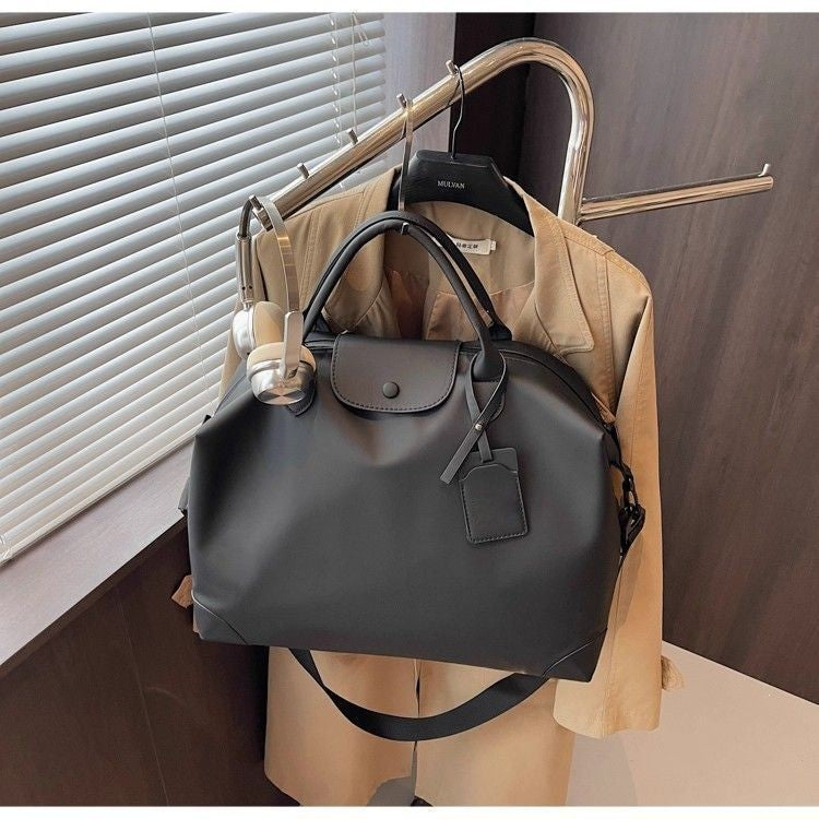 Women's Yoga Fitness Bag Short Trip Travel Bag Waterproof Soft Large Capacity