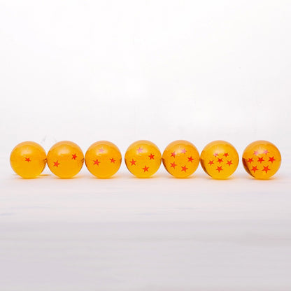3,5cm 1:1 Bola de Resina 7 Peças / Conjunto Bonecos de Ação Coleção de Desejos Shenron Modelo de Anime Presente