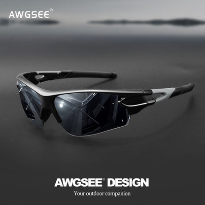 Sports Sunglasses for Men & Women – Semi-Rimless UV400 Protection for Baseball, Running, Fishing, Golf & Driving