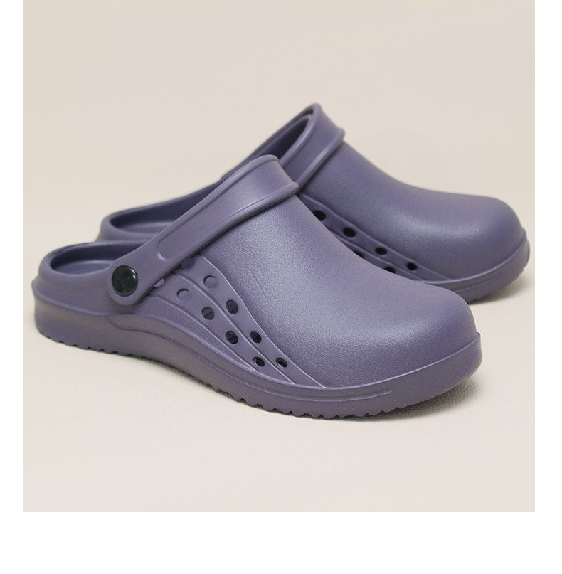 High Quality Scrub Shoes Non-slip Dentist Nursing Clogs Healthcare Service Work Slippers Soft Operating Room Protective Clogs