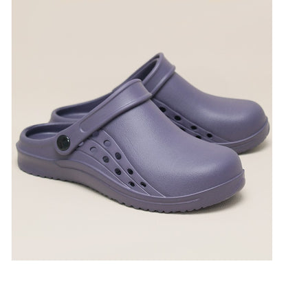 High Quality Scrub Shoes Non-slip Dentist Nursing Clogs Healthcare Service Work Slippers Soft Operating Room Protective Clogs