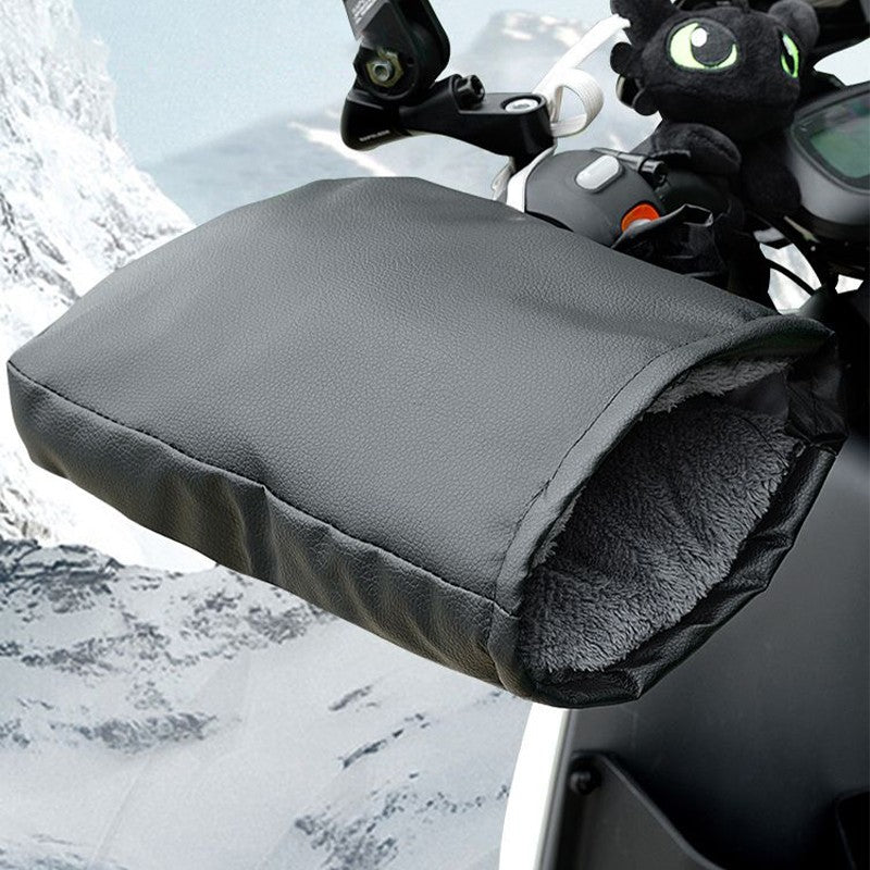 Luvas de Guidão de Motocicleta Protetores de Mão Luvas Térmicas Impermeáveis para Bicicleta Capa de Mão Aquecedores de Mão para Inverno