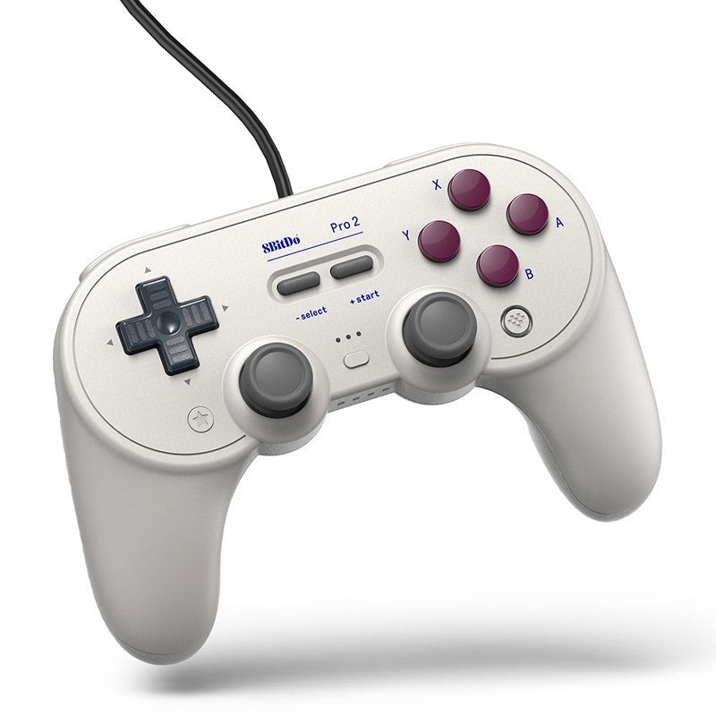 8BitDo Pro 2 Wired Gamepad USB Controller for Nintendo Switch Windows Steam Raspberry Pi NS Switch Game Control