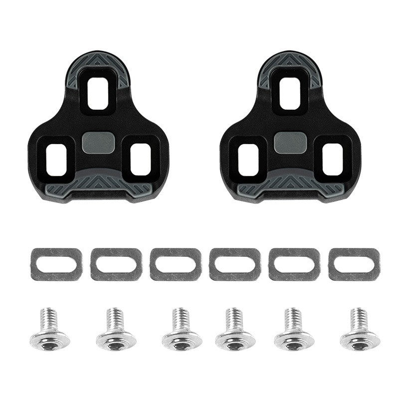 2PCS for LOOK KEO Compatible Road Bike Cleats  0° 4.5° 9° Adjustable Pedal Clips with Float Angle for Cycling