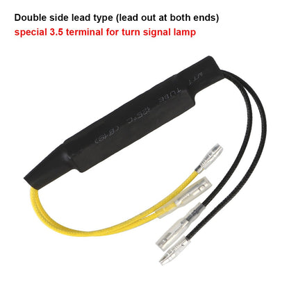 Indicator Load Resistor 12V 21W Solve Blinker Error 26 Ohm LED Turn Signal lights Fault Decoder Motorcycle Flasher